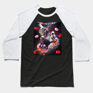 Space Donut Cat, Christmas Cats, Funny Baseball T-Shirt